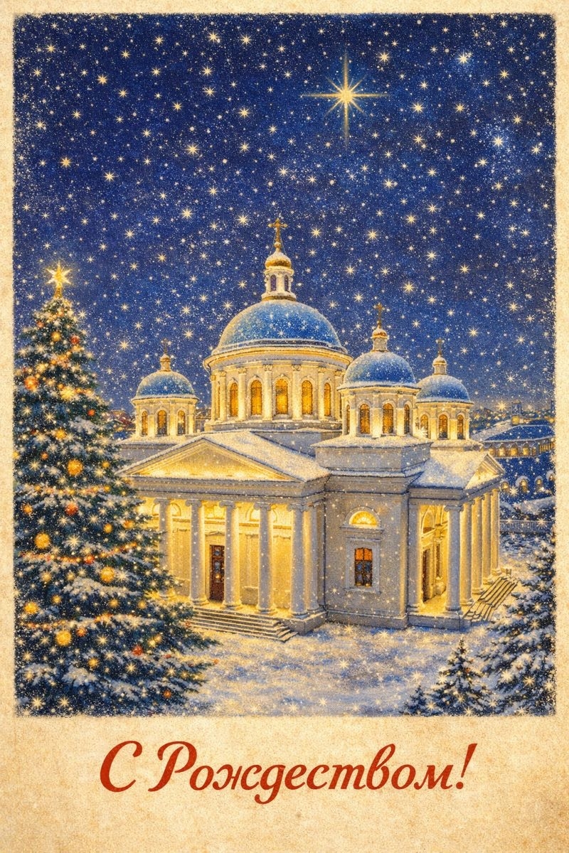 Поздравляю всех православных с Рождеством!