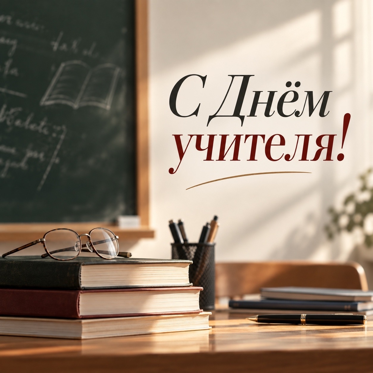 С Днём учителя! 