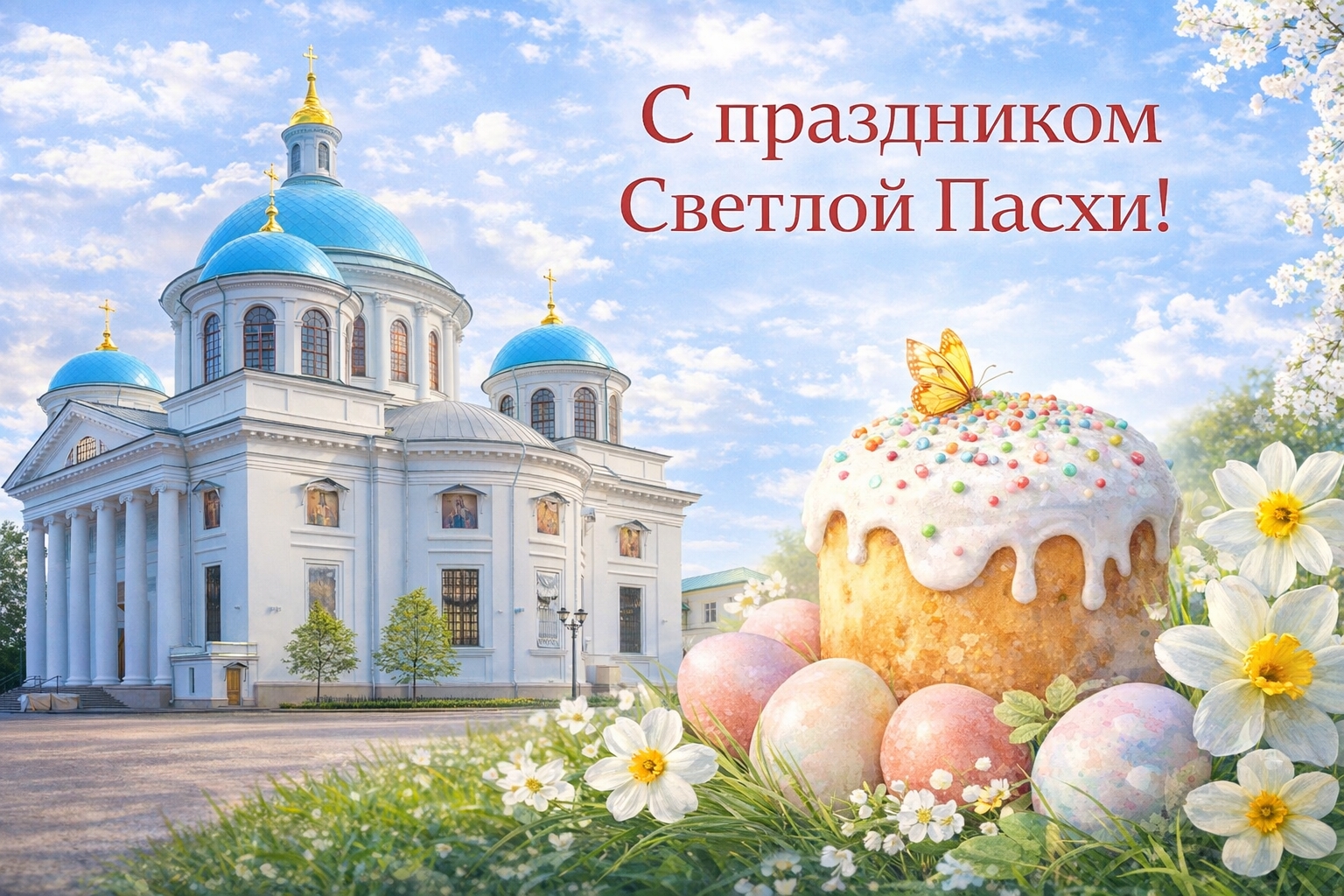 Со Светлым Христовым Воскресением!